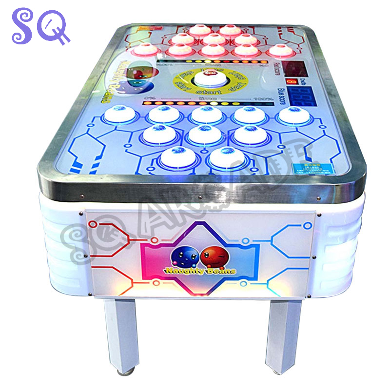 Arcade Card Vending Machine - เหรียญดำเนินการในร่มสวนสนุกอุปกรณ์ Naughty ถั่ว Hit Hammer Game