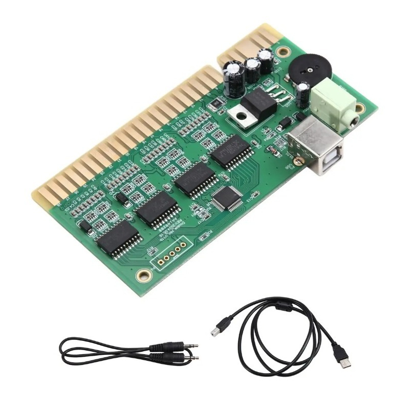 Usb Game Board Jamma - สำหรับบอร์ด 28 พิน MchineHOT-New MAME ตัวควบคุมเกมพีซีเป็นตัวแปลง