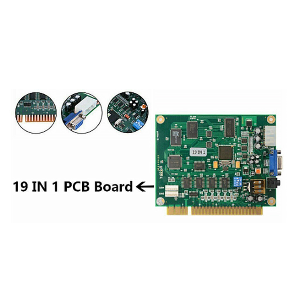 CEA 19 ใน 1 มัลติเคด PCB บอร์ด - Usb Game Board Jamma บทวิจารณ์และราคา