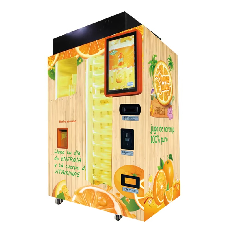 เครื่องจำหน่ายน้ำส้มคั้นสด 100 - Vending Machine Qr Code บทวิจารณ์และราคา
