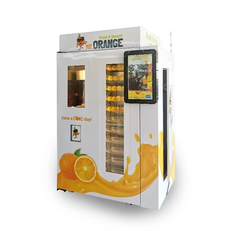เครื่องจำหน่ายน้ำส้มคั้นสด 100 - Vending Machine Qr Code บทวิจารณ์และราคา