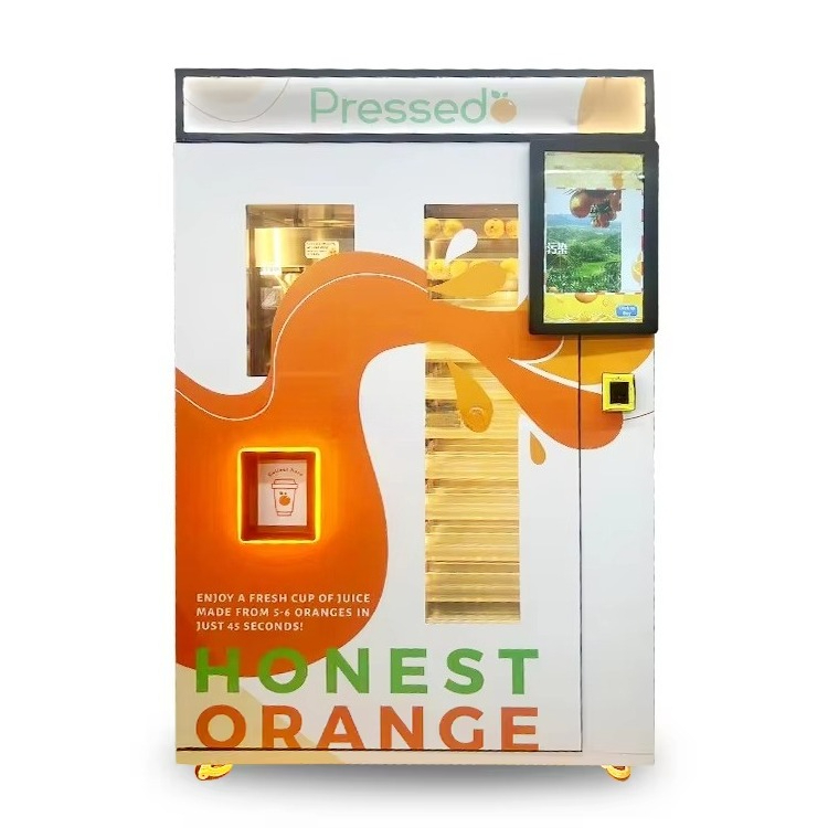 เครื่องจำหน่ายน้ำส้มคั้นสด 100 - Vending Machine Qr Code บทวิจารณ์และราคา