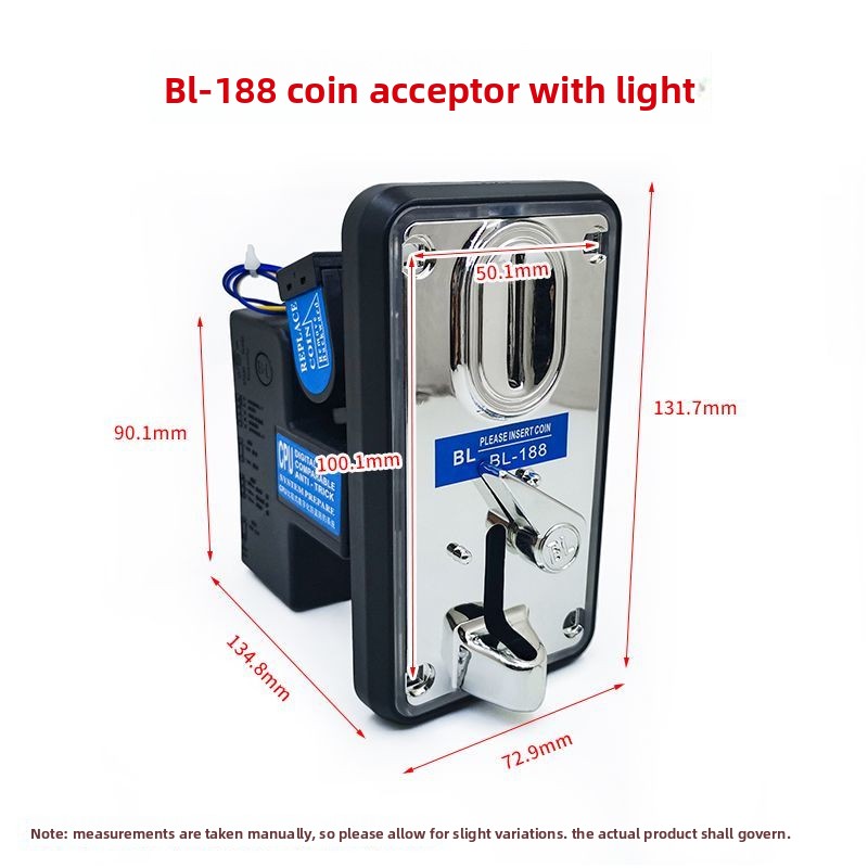 ตัวรับเหรียญ BL188 พร้อมระบบป้ - Coin Operated Kiddie Ride บทวิจารณ์และราคา