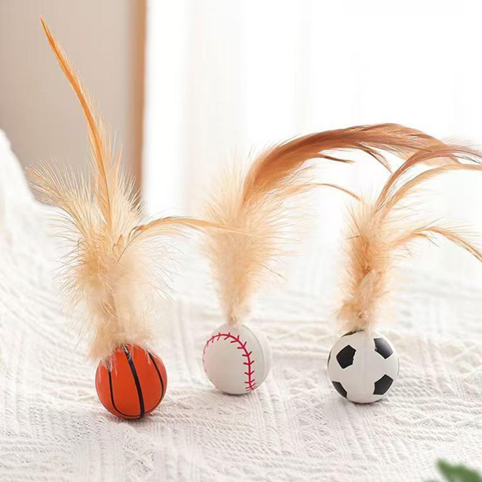 Cat Feather Ball ของเล่น Inter - Basketball Arcade Game บทวิจารณ์และราคา